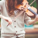 instruments for children, woman, violin, music, violinist, musical instrument, young woman, female musician, playing music, playing violing, musician, string instrument, melody, bowed string instrument, violin, violin, violin, violin, violin, music